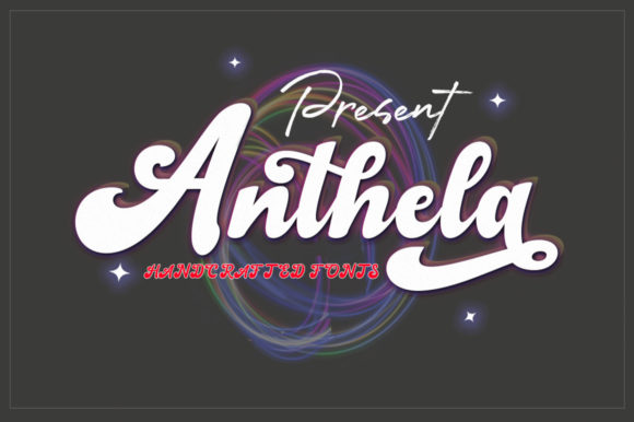 Anthela: A Bold Handwritten Font for Brand Identity