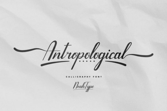 Antropological: A Script Amp Font That Elevates Campaign Typography