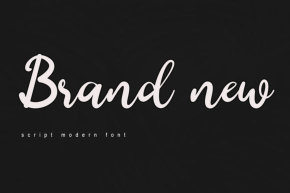 Brand New: A Luxurious Handwritten Font for Crafters