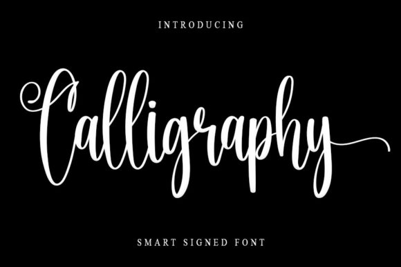 Calligraphy: The Elegant Script Font for Crafters