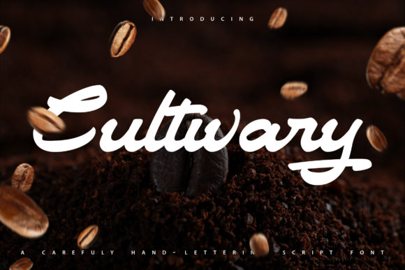 Cultivary: A Bold Handwritten Font for Makers