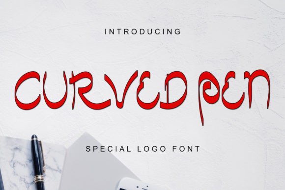 Curved Pen: A Stylish Script Font for Elegant Web Design