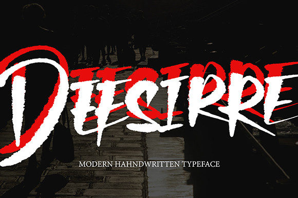 Deesirre: A Bold Handwritten Font for Your Brand