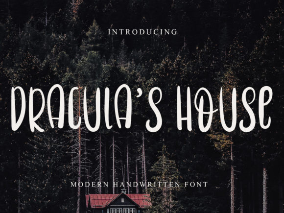 Dracula s House: The Elegant Script Font for Campaigns