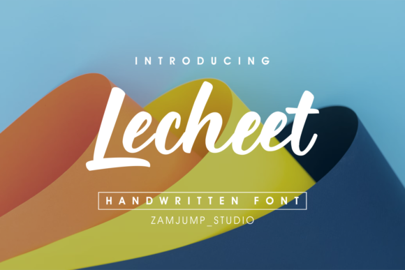 Elevate Your Brand with the Lecheet Script Typeface
