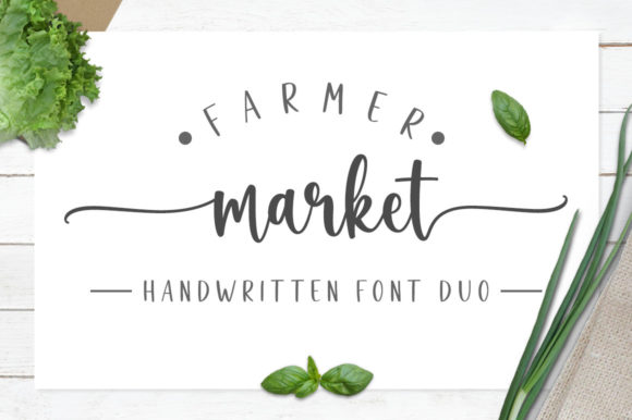 Farmer Market: A Chic Script Font for Marketers