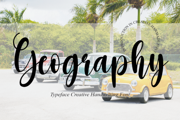 Geography Font: A Timeless Script for Brand Identity