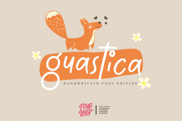 Guastica: A Dazzling Script Font for Makers