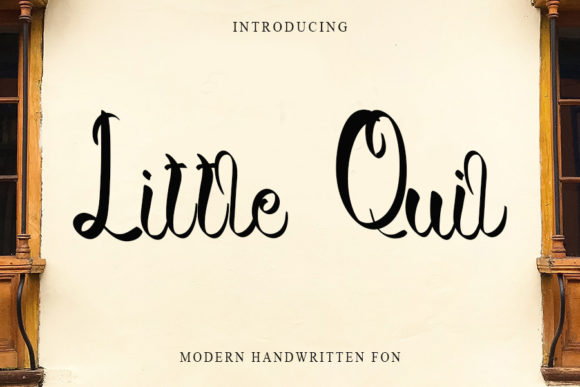 Little Quil Font: A Delicate Touch for Digital Branding