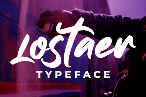 Lostaer: A Vintage Script Font for Editorial Design