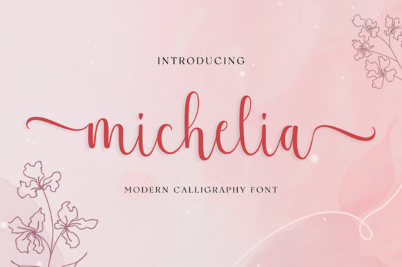 Michelia: A Refined Script Font for Makers