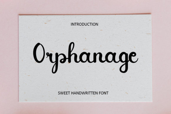 Orphanage Font: A Designer’s Real-World Test in a Portfolio Website
