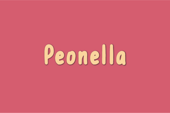 Peonella: A Handwritten Font for Your Brand