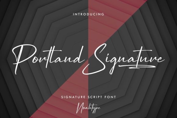 Portland Signature: The Elegant Font for Your Brand