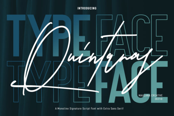 Quintaras Signature: A Premium Font for Business Branding