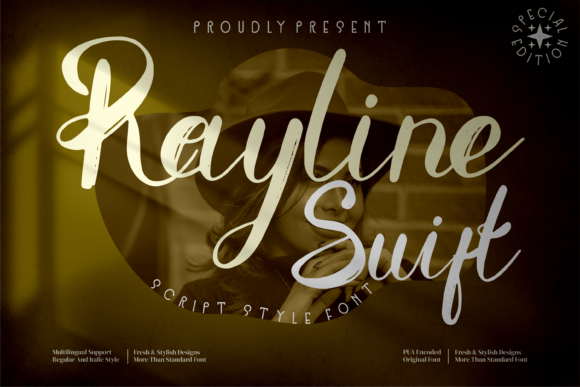 Rayline Swift: A Handwritten Font for Modern Editorial Design