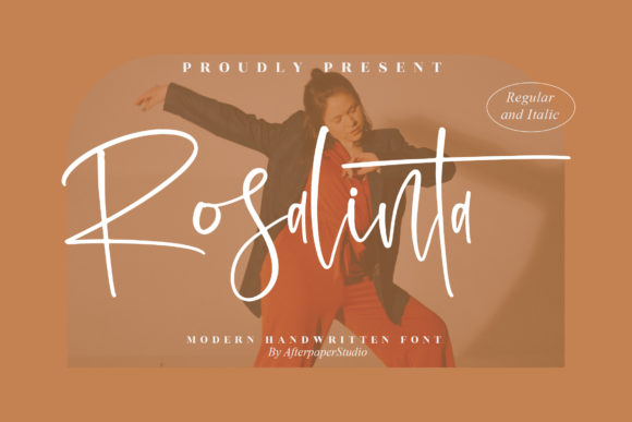 Rosalinta: A Delicate Handwritten Font for Romantic Web Design