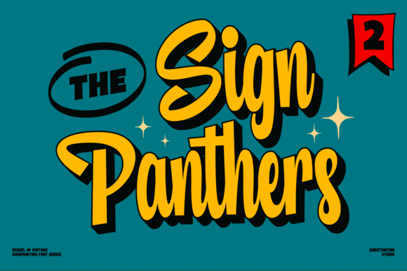 Sign Panthers 2: A Modern Script Font for Web Design