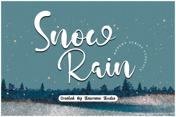 Snow Rain: The Elegant Script Font for Campaigns