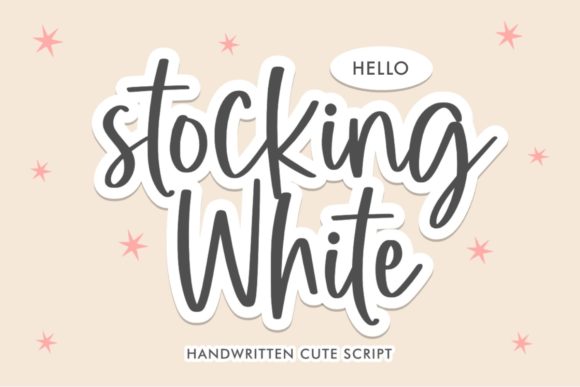 Stocking White: A Chic Script Font for Brand Identity