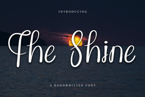 The Shine: A Delicate Script Font for Elegant Branding