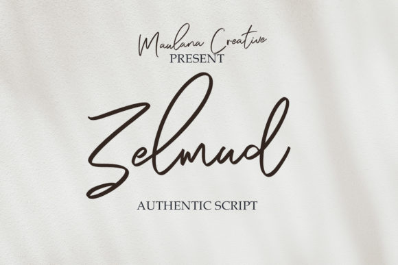 Zelmud: A Delicate Script Font That Elevates Brand Elegance